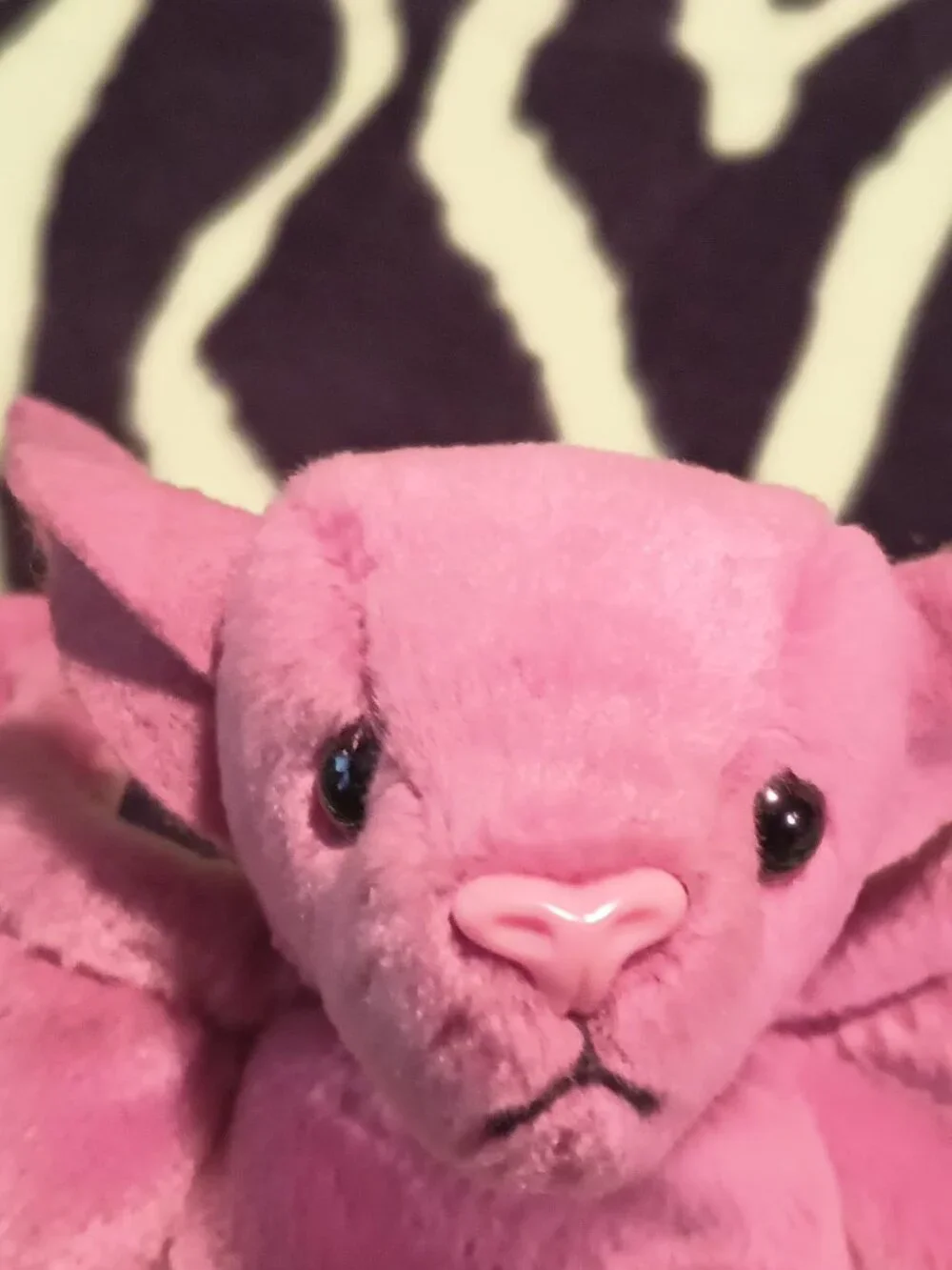 Ty Beanie Baby BATTY the Bat (Brown Version)